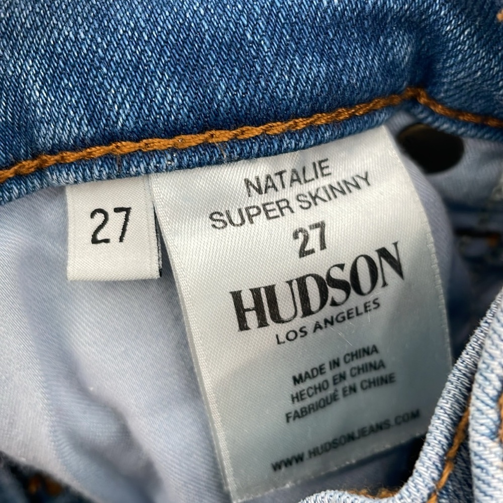 Hudson Natalie Super Skinny Jeans - Picture 10 of 12